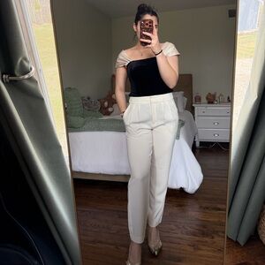 Express Bow Velvet Bodysuit